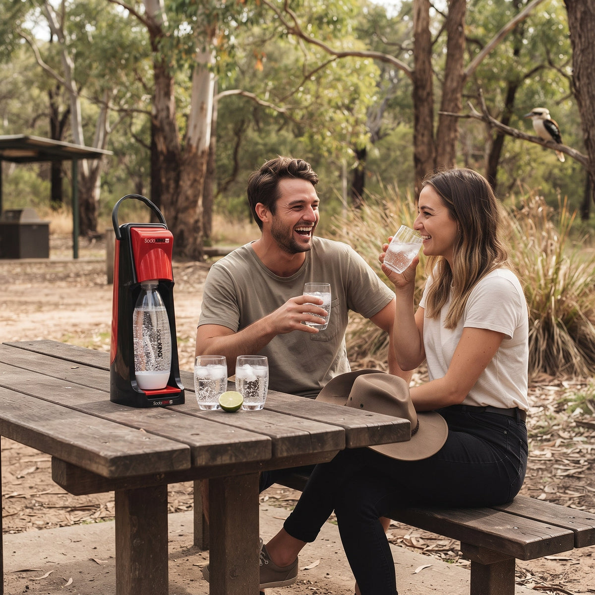 Adventurer Red - Soda Maker - SodaKING Australia
