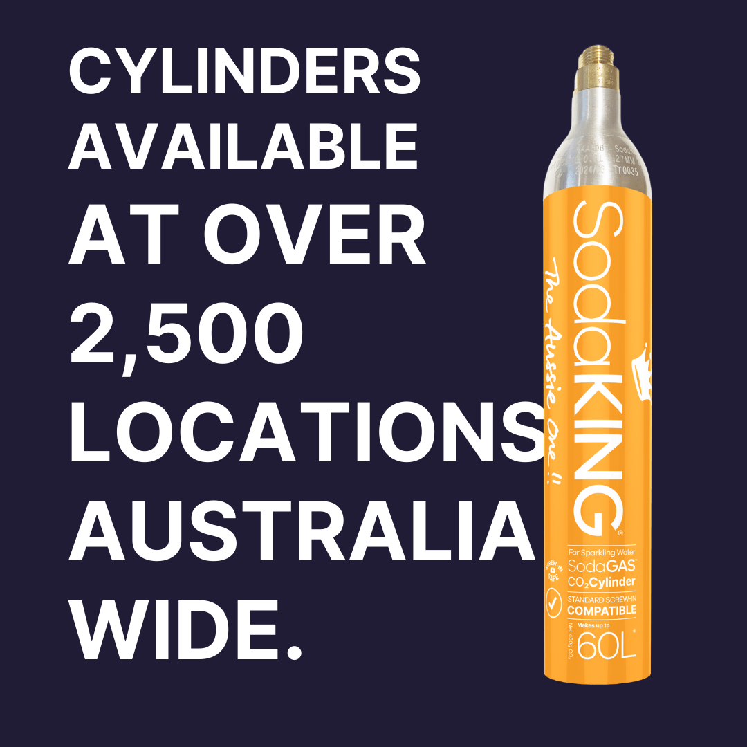 Aqua White - Soda Maker - SodaKING Australia