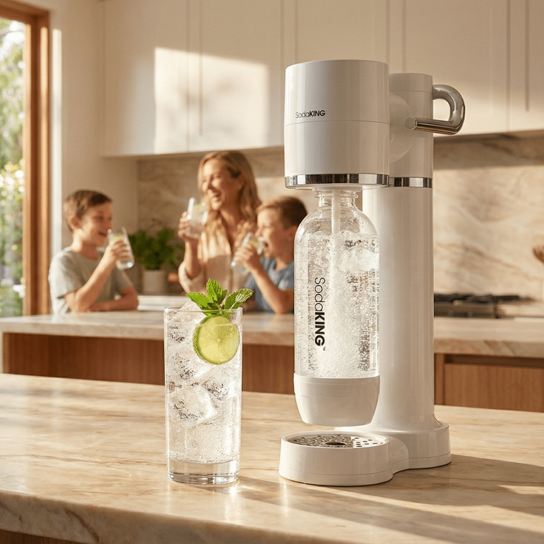 Aqua White - Soda Maker - SodaKING Australia