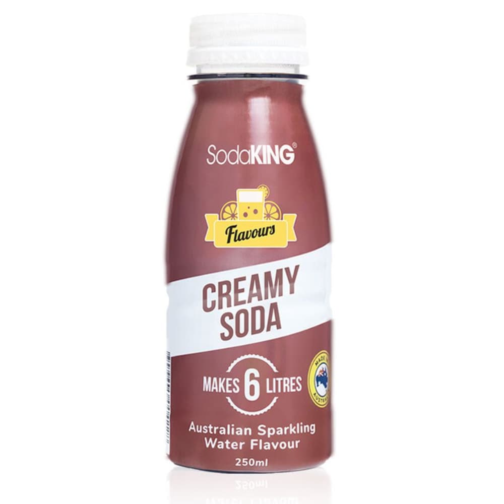 Creamy Soda Flavour (250ml) - SodaKING Australia