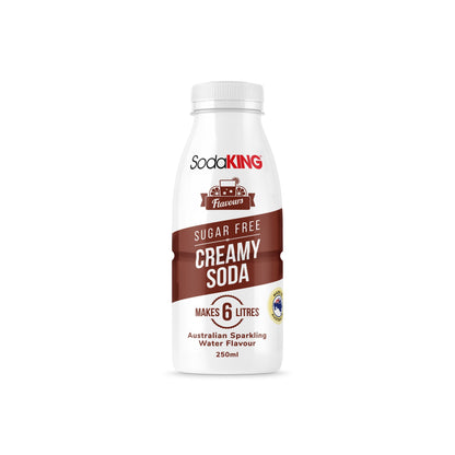 Creamy Soda Flavour - Sugar Free - SodaKING Australia