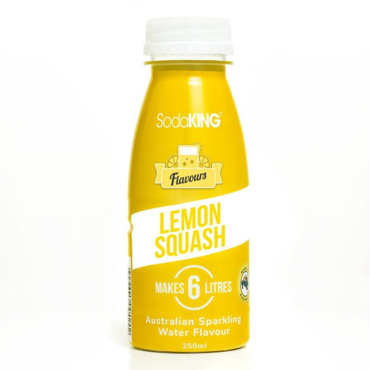 Lemon Squash Flavour (250ml) - SodaKING Australia