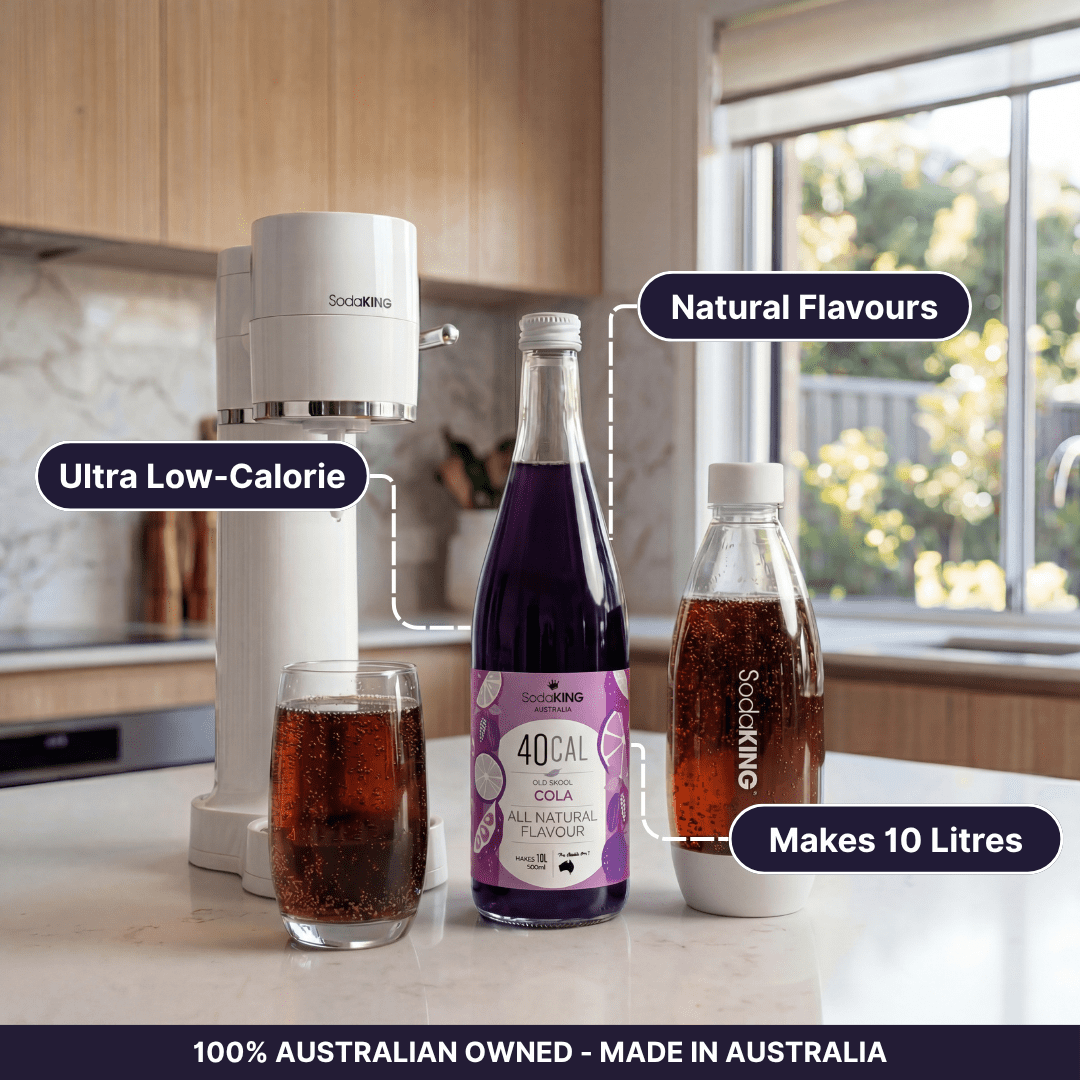 Natural Flavour Range - Cola (500ml) - SodaKING Australia