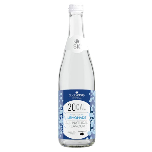 Natural Flavour Range - Lemonade (500ml) - SodaKING Australia