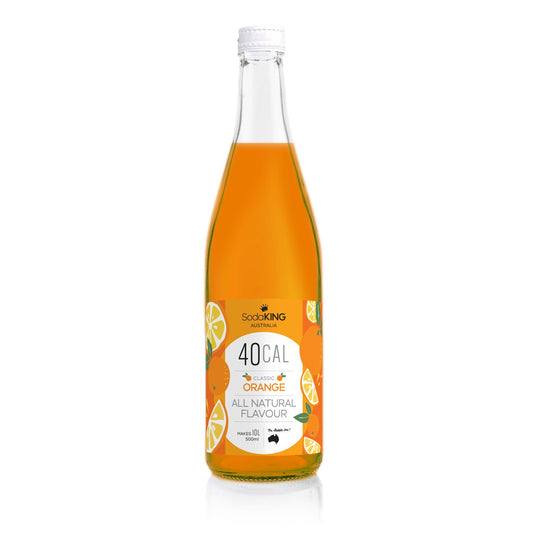 Natural Flavour Range - Orange 500ml - SodaKING Australia
