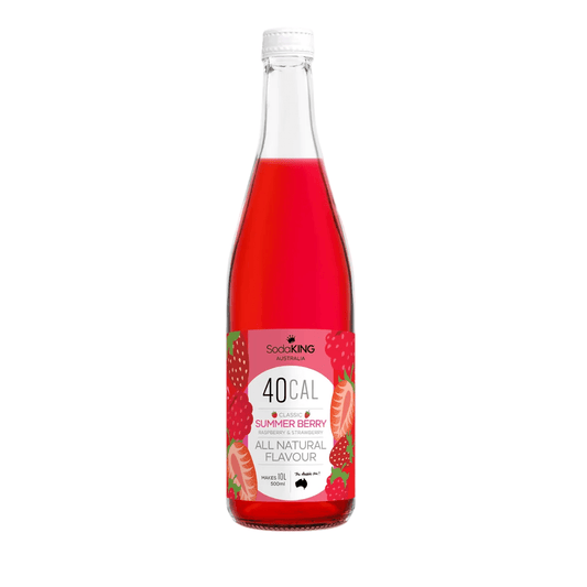 Natural Flavour Range - Summer Berry 500ml - SodaKING Australia