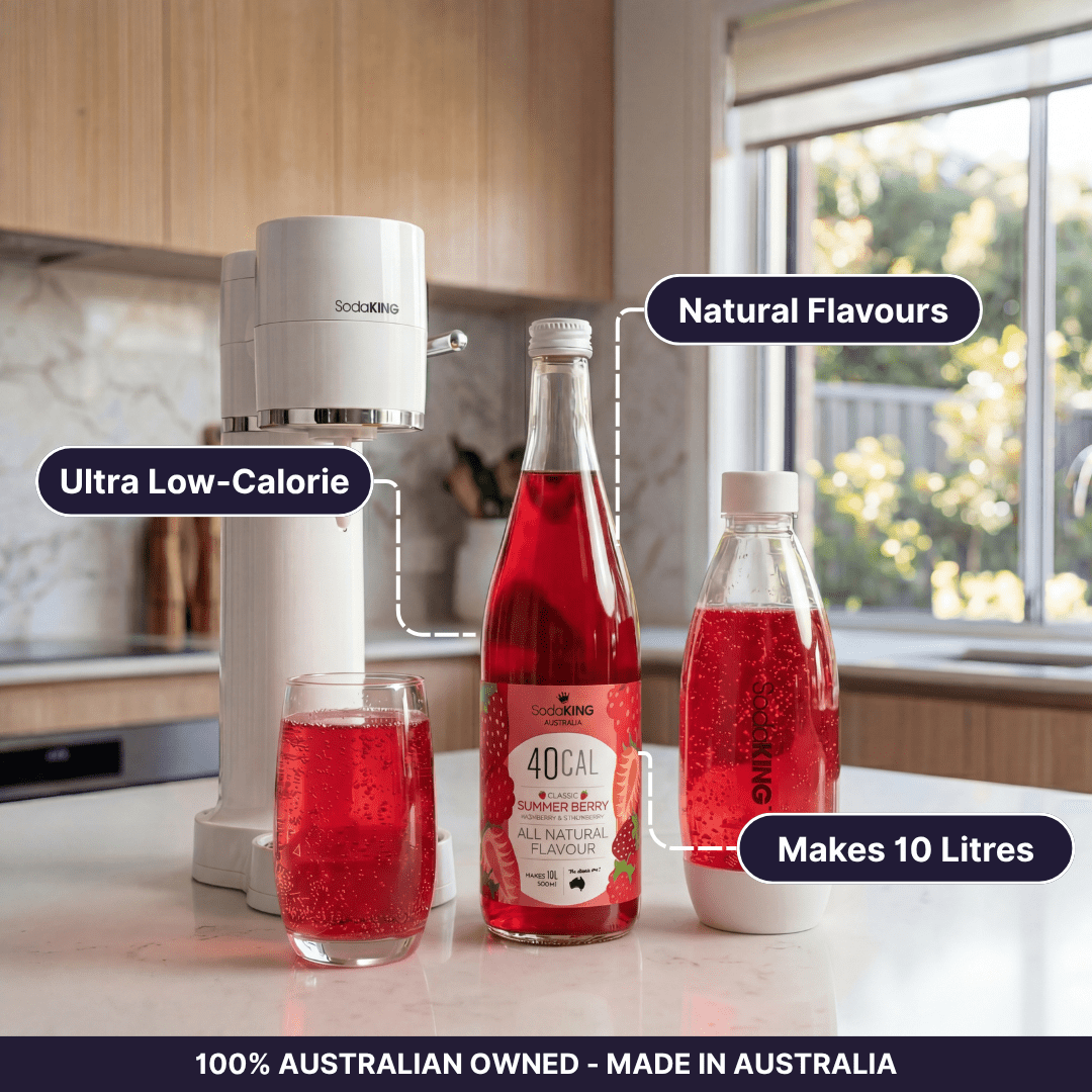 Natural Flavour Range - Summer Berry (500ml) - SodaKING Australia